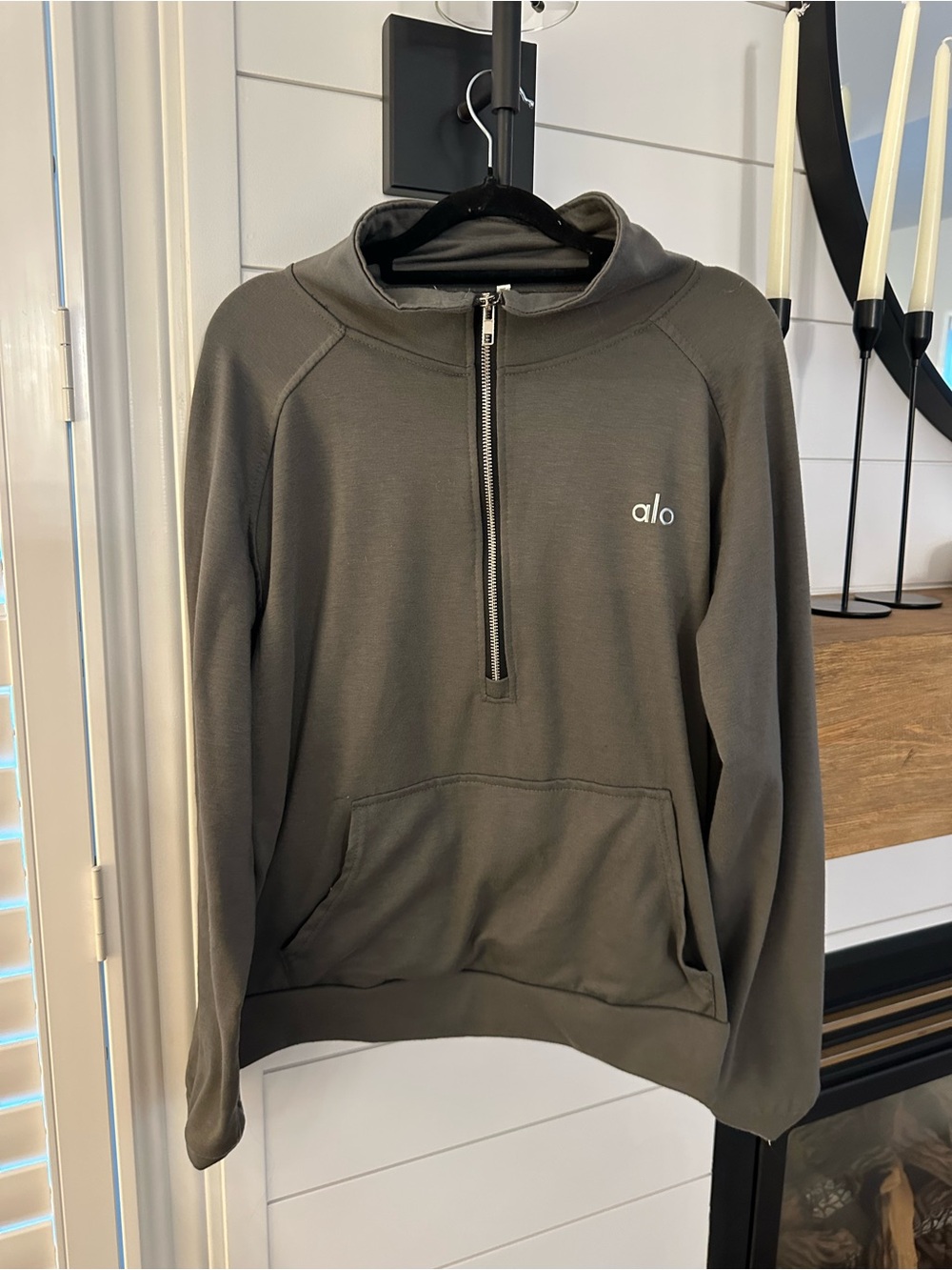 ALO Yoga Half-Zip Hoodie Pullover